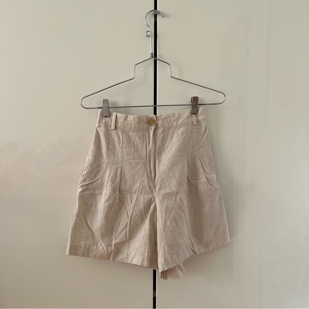 Beige Shorts